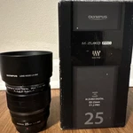 Olympus Digital 25MM F1.2 M.zuiko Pro Ed Lens Mft With Box.. Fixed Price $650.00.
