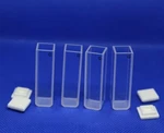 Fluorescence Glass Cuvette Cells (set Of 4 Pcs) Clear Sided Fluorometer Cuv.... Fixed Price $107.67.