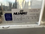 Nuaire Labgard Es NU-819 Bench Top Vented Enclosure W/stand. Fixed Price $800.00.