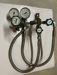 Airgas High Purity Two Stage Pressure Regulator With Bracket. Fixed Price $135.00.