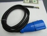 New Interpower Foot 2-POLE 32A Rack Pin & Sleeve Female Cord W/ground 84332201. Fixed Price $39.95.