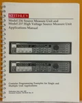 Keithley 236-904-01 1989 Model Source Measure Unit Applications Manual.. Fixed Price $49.99.