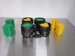 Sorvall RTH-750 Swing Rotor W/ 11788 Buckets, 3X50ML And 8X15ML Adapters. Fixed Price $318.00.