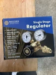 Western Enterprises Single Stage Regulator REB-4-FG. Fixed Price $50.00.