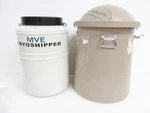 Mve Cryoshipper Chart 10508967 8.5 & Transport Case LN2 Blood Bag Rack. Fixed Price $1299.99.