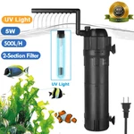 Internal Aquarium Fish Tank Uv Sterilizers Filter Submersible Oxygen Water Pump. Fixed Price $25.56.
