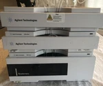Agilent 1200 G1311A Quat Pump, Degasser 1322A & Solvent Tray - Tested Working. Fixed Price $4500.00.