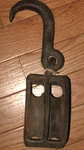 All Metal Double Sheave Pulley Block With Hook Heavy Duty 5/8 Rope Hoist Barn. Fixed Price $18.99.