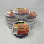 3M 35 Scotch Vinyl Electrical Color Coding Tape- White, 3/4 X 66 Ft, 10 Rolls. Fixed Price $55.00.