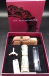 Jay Strongwater Spray Perfume Bottle Atomizer, Funnel, Dropper & Case Set, Nib. Fixed Price $149.00.