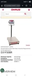 Ohaus Defender 3000 I-D15B1R DT33XW Bench Scale 15KG 30LB Xtremew .005KG/.01LB. Fixed Price $200.00.