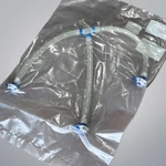 Foxx Cpc Aseptiquik 3/4 Inch Tee Assembly With Connectors And 18" Tubing. Fixed Price $132.00.