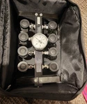 Western Medica 48-250 Oxygen Flow Meter Regulator Manifold W/ Pressure Gauge. Fixed Price $1000.00.
