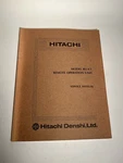 Vntg Manual Hitachi RU-C1 Camera Remote Operation Unit Service Denshi Htf. Fixed Price $49.99.