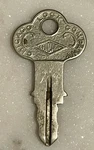 Vintage Ornate Chicago Lock Co Key C984 Vending Arcade Gumball. Fixed Price $7.96.