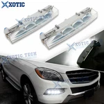 White Drl Fog Light Lamps Clear Lens For Mercedes W166 ML350 ML400 X204 GLK350. Fixed Price $39.97.