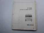 Hewlett Packard 6038A System Dc Power Supply Manual 06038-90003. Fixed Price $39.99.
