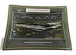 Hamilton Standard Glass Dish Plate Windsor Locks Ct United Aircraft X 6.75". Fixed Price $12.50.
