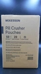 Mckesson Pill Crusher Pouches Box Of #108 PC1000. Fixed Price $29.95.