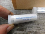 100 Strips Fisher Scientific Potassium Iodine Starch Test Paper Glass Vial. Fixed Price $8.49.