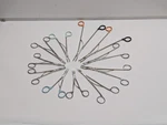 11 Pcs. Weck Assorted Surgical Applier 523109 533150S 533165ML (used).. Fixed Price $60.00.