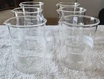 Lot 6 Fisherbrand Griffin Beaker, Low Form, 250 Ml - Thermo. Fixed Price $20.00.
