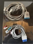 Philips Style Lead Ecg Cable HP-2585 W/ Phillips HPA5-90P. Fixed Price $69.99.