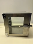 Terra Universal Stainless Steel Desiccator Cabinet 1678-00A, 12"W X 11"D 12"H. Fixed Price $700.00.
