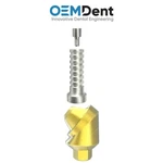 Angulated Multi Unit 1.4 Titanium Sleeve Set 52 Direct Legacy Compatible. Fixed Price $55.00.