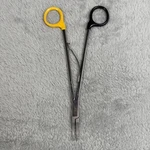 Weck 533150S Hemoclip Traditional Ligating Applier Curved Medium 8" Long. Fixed Price $22.94.
