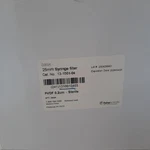 Fisher Scientific Basix 25MM Syringe Filter Pvdf 0.2UM-STERILE 13-1001-04, 50/PK. Fixed Price $129.99.