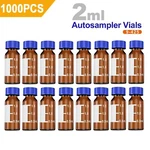 1000PCS 2ML Autosampler Glass Amber Vials Ptfe Cap 9-425 Fits Agilent Thermo Ctc. Fixed Price $139.99.