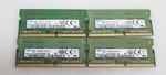 Lot 4X 4GB (16GB) Samsung M471A5143DB0-CPB PC4-2133P Sodimm Memory. Fixed Price $99.99.