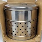 Vtg Sterilization Dressing Drum Container 12" Simplex Sheet Metal Works Usa. Fixed Price $35.95.