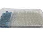 (100) Chemglass 4ML Dram Vials Tfe Green Septa Caps 15X45MM 13-425. Fixed Price $47.99.