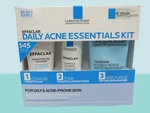 Roche Posay Effaclar Daily Acne Essentials Kit 2M Supply Boxed Exp: 2028. Fixed Price $35.00.