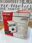 Nos Taylor TP32 Mechanical Portion Control Scale 32OZ 1/4OZ W/ Box. Fixed Price $49.95.