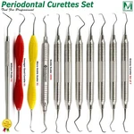 11PCS Dental Gracey Columbia Periodontal Surgical Curettes Probe William. Fixed Price $144.08.
