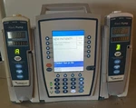 Alaris 8015 With 2 8100 Modules. Fixed Price $480.00.