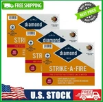 3 Box Diamond Strike-a-fire Firestarter, 48 Count. Fixed Price $44.11.