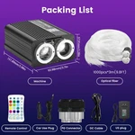 500-1300PC Car Home Headliner Twinkle Meteor Shooting Star Light Fiber Optic Kit. Fixed Price $89.99.
