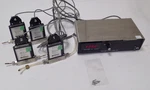 Matheson Mass Flow Readout Model 8143 Air 500 Sccm +4X8141 Transducers In 15PSIG. Fixed Price $253.75.