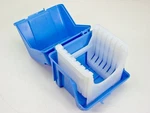 Fluoroware 6" 150MM Robox Silicon Wafer Case A182-60MU 13-SLOT Cassette E124-60. Fixed Price $72.60.