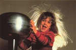 Postcard Van De Graaff Generator Machine Static Electric Charge Science Child. Fixed Price $5.49.