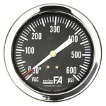 Thuemling FA-LFP-310-CG Panel-mount Pressure Gauge, To 600 Psi, 1/2. Fixed Price $97.55.