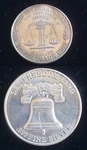International Trade Unit Let Freedom Ring Oz .999 Silver Round Toned SI1023. Fixed Price $95.00.