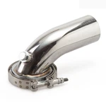 Ss 304 Downpipe Elbow 90 V-band Flange Clamp Fits For Holset Turbo Hx HE351 Usa. Fixed Price $59.99.
