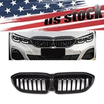 Real Carbon Fiber Front Single Slat Kidney Grille For Bmw G20 330I M340I 2019-22. Fixed Price $197.28.