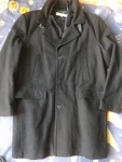 Kenneth Cole New York Mens Black Wool 2-IN-1 Poly Puffer Liner Car Coat Sz Xl. Fixed Price $60.00.