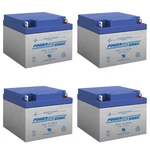 Power-sonic 12V 26AH Nb Battery Compatible With Ferno-ille Lift Chair 4 Pack. Fixed Price $251.96.